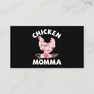 Mom Chicken Momma Shirt For Women Mothers Day Business Card
