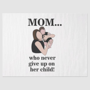 Mom Child Mother Birthday Tissue Paper