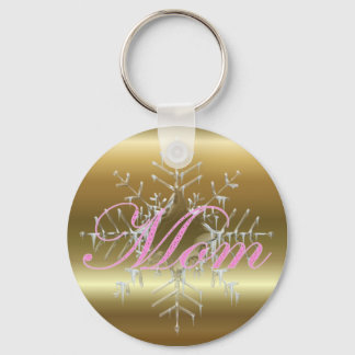 Mom Christmas Keychain