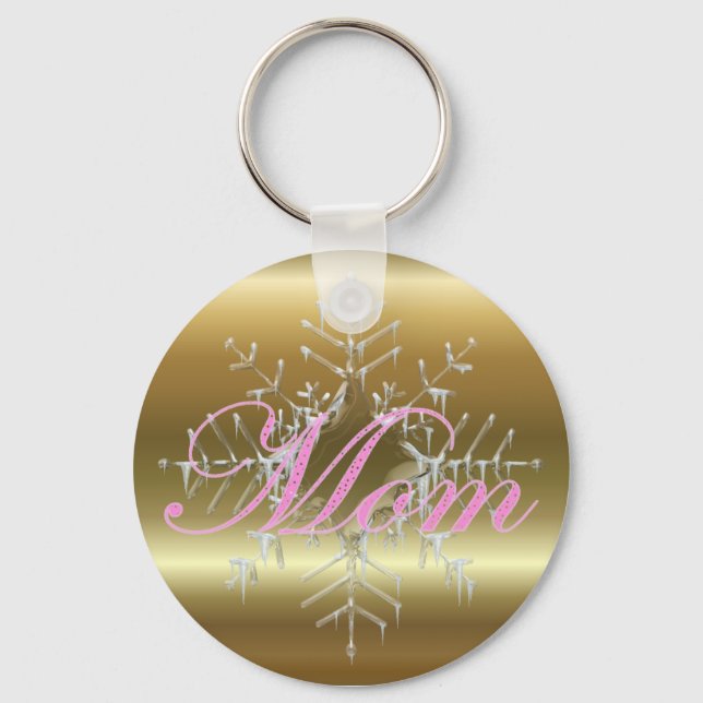 Mom Christmas Keychain (Front)