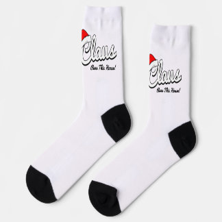 Mom Claus Christmas Snowflake Design By Reather'z Socks
