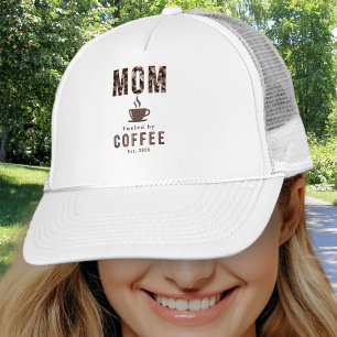 Mom Coffee Humour Mother's Day Est. Trucker Hat
