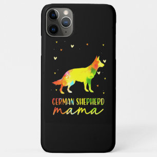 Mom Colourful German Shepherd iPhone 11 Pro Max Case