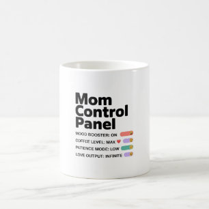 Mom Control Panel Mug Funny Mother’s Day Coffee