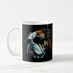 Mom Cool Dog Sunglasses - English Bulldog Coffee Mug
