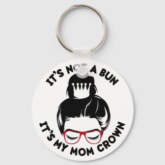 Mom Crown Keychain