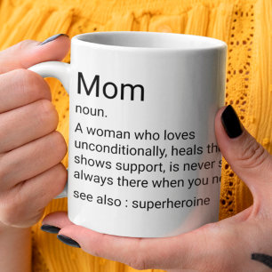 Mom Custom Definition For Mother's Day Coffee Mug