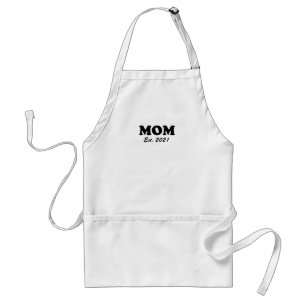 Mom, Custom mother, mother's day, birthday gift Standard Apron