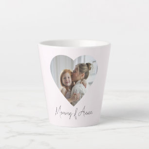 Mom Custom Name & Photo   Personalized Lattee Mug