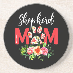 Mom Cute German Shepherd Coaster
