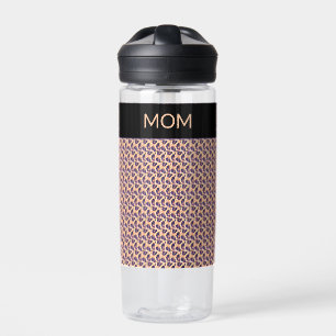 Mom, Cute Kenya Leopard Pattern Water Bottle