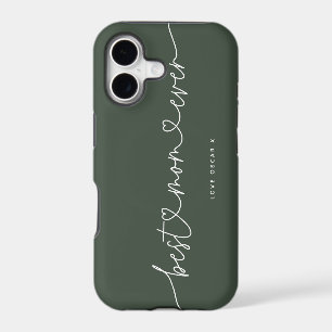 Mom cute modern script photo gift Case-Mate iPhone