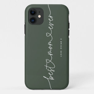 Mom cute modern script photo gift Case-Mate iPhone 11 Case