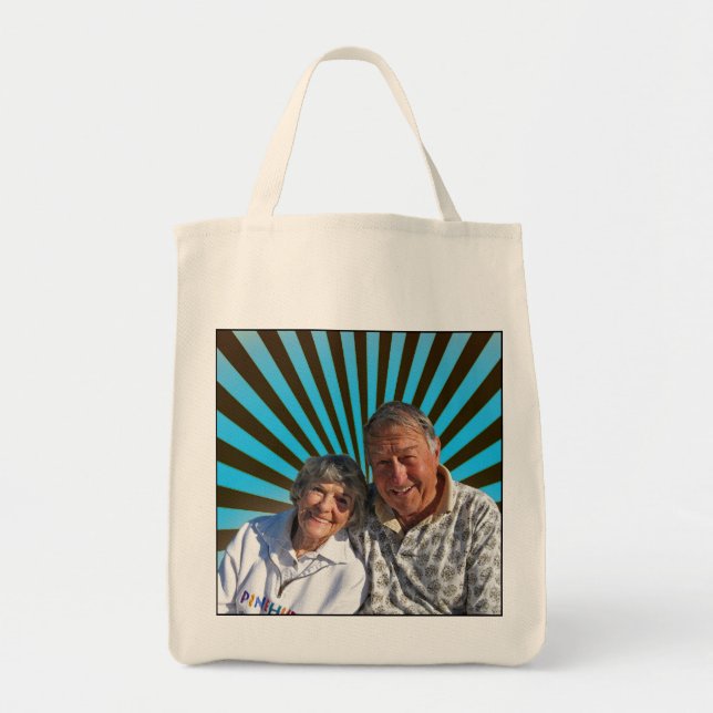Mom Dad Grocery Bag (Front)