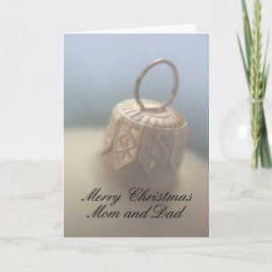 Mom & Dad Merry Christmas card