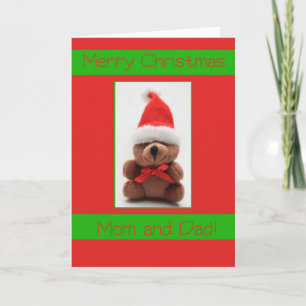 Mom & Dad Merry Christmas card