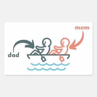 Mom/Dad Sticker
