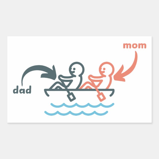 Mom/Dad Sticker (Front)