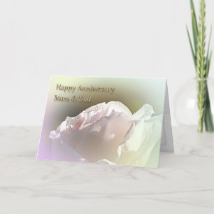 Mom & Dad Wedding Anniversary Greeting Card