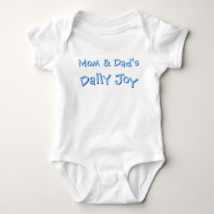 Mom & Dad's Daily Joy Baby Boy Bodysuit