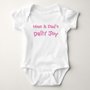 Mom & Dad's Daily Joy Baby Girl Bodysuit