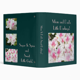 Mom & Dad's Little Darling! binder Pink Azaleas