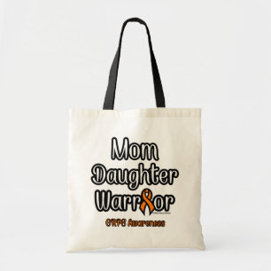 Mom Daughter Warrior...CRPS Tote Bag