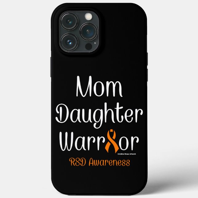 Mom Daughter Warrior...RSD Case-Mate iPhone Case (Back)