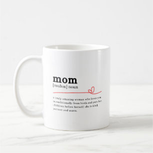 Mom Definition – Heartwarming Gift for Her Coffee Mug