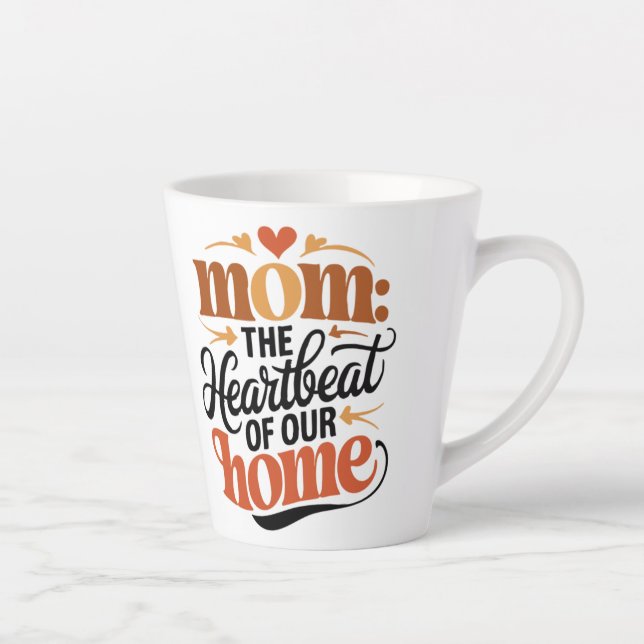 Mom Duty Latte Mug (Right)