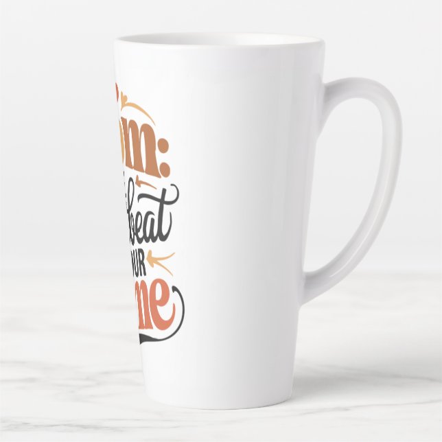 Mom Duty Latte Mug (Right)