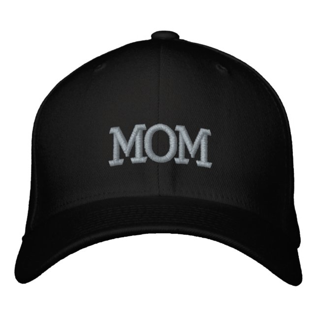 Mom Embroidered Hat (Front)