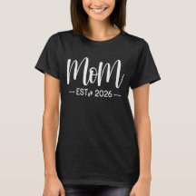 Mom Est 2026 New Moms and Dads Matching Mother  
