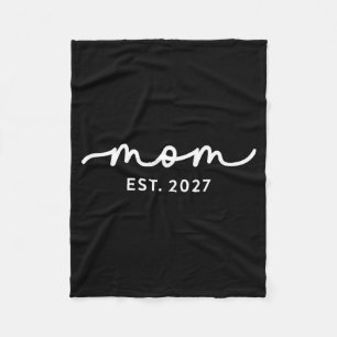 Mom Est 2027 Mom D Mother’s Day Ized  Fleece Blanket