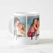 Mom Est. 3 Photo Gift