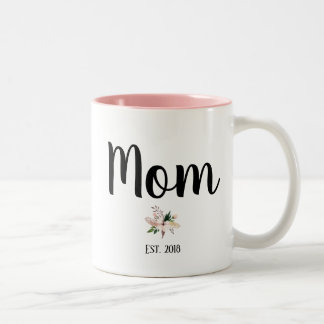 Mom Est. Mug