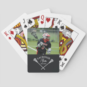 Mom Est. Photo Gift Playing Cards