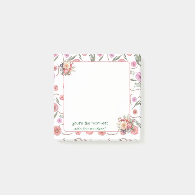 Mom-est with the Mostest Post-it Notes (Front)