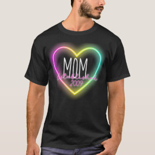Mom established 2000 to 2023 heart  T-Shirt
