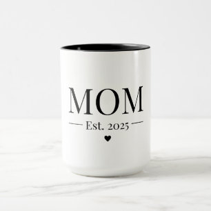 Mom Established 2025 Mug