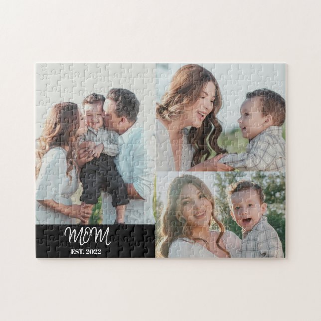 Mom Established, 3-Photo Jigsaw Puzzle (Horizontal)