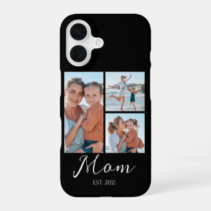 Mom Established Black 3 Photo  iPhone 16 Case