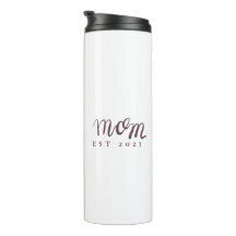 Mom Established Custom Name New Mom Gift Two-Tone