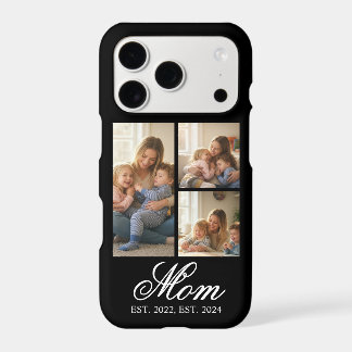 Mom Established Elegant Three Photo Memories