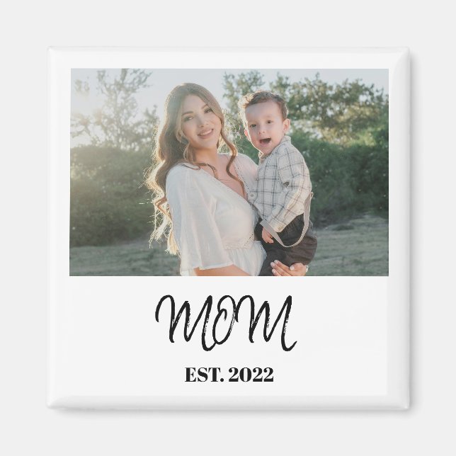 Mom established, gift Magnet  (Front)