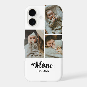 Mom Established Modern Bold Script White 3 Photo