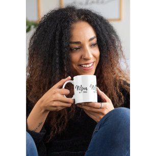 Mom Established New Mom Gift Coffee Mug