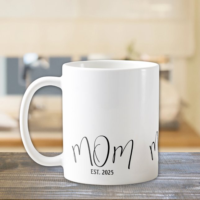 Mom Established New Mom Gift  Coffee Mug (Creator Uploaded)