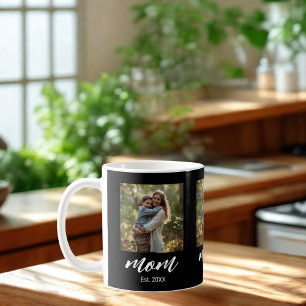 Mom Established Photo Mother's Day Coffee Mug