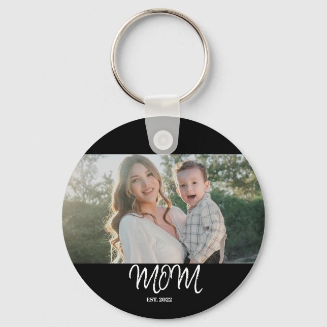 Mom Established, Photo, Script, Key Chain (Front)